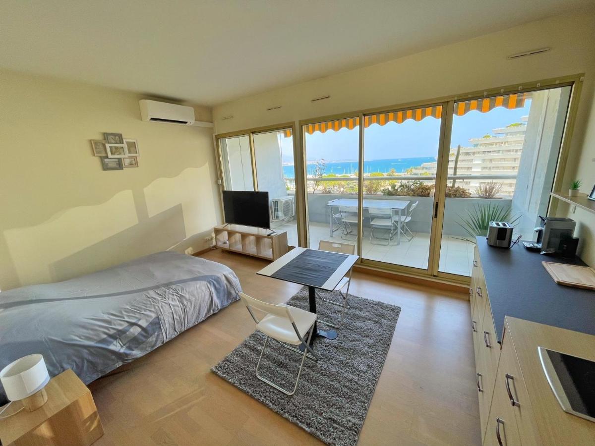 #901 Marina Riviera Bay - Studio Vue Mer Et Port Panoramique Villeneuve-Loubet Exterior photo